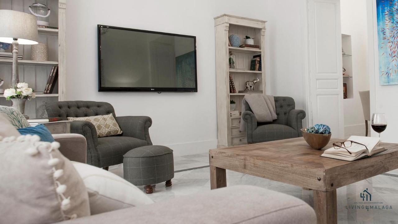 Apartament Living4Malaga Aduana Presidential Zewnętrze zdjęcie