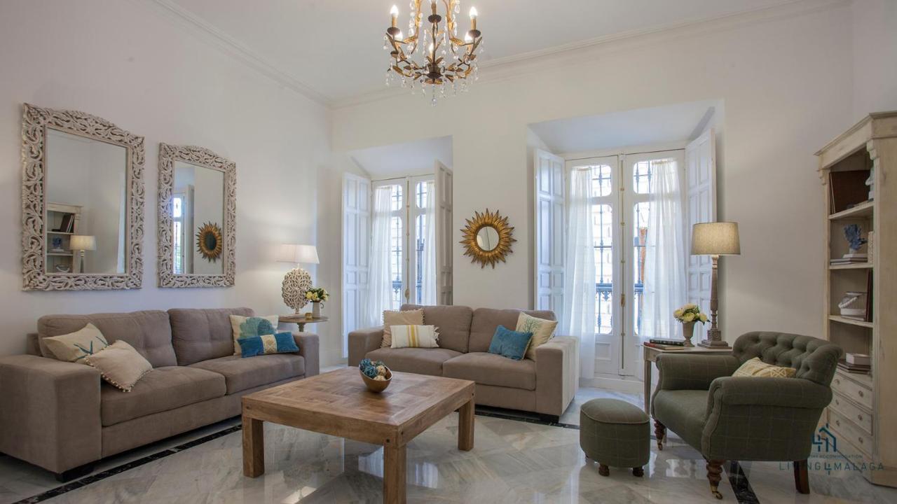 Apartament Living4Malaga Aduana Presidential Zewnętrze zdjęcie