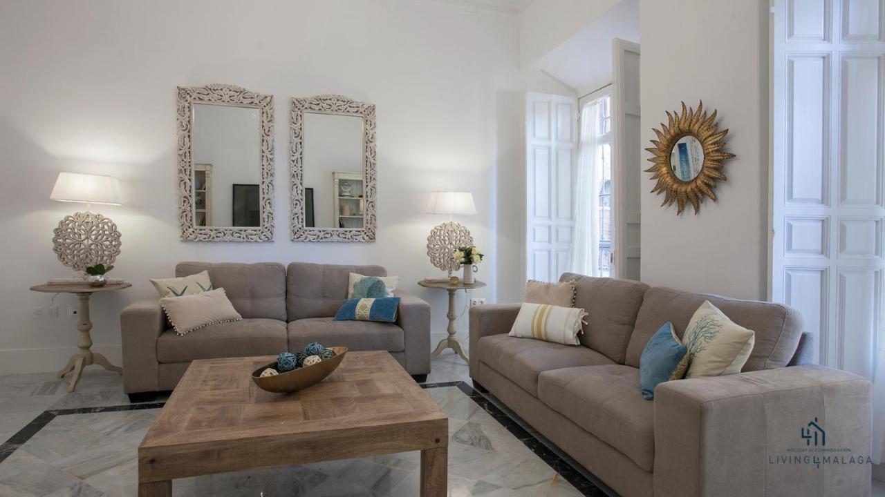 Apartament Living4Malaga Aduana Presidential Zewnętrze zdjęcie